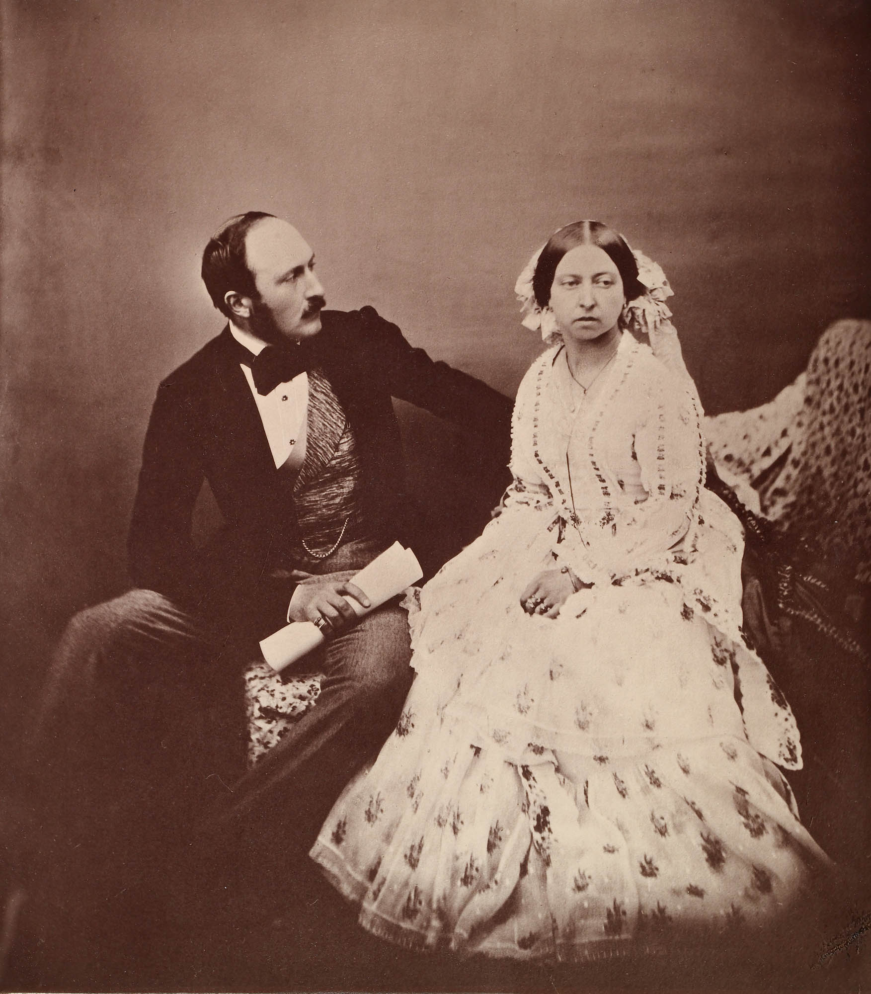 Queen Victoria and Prince Albert, 1854 – costume cocktail