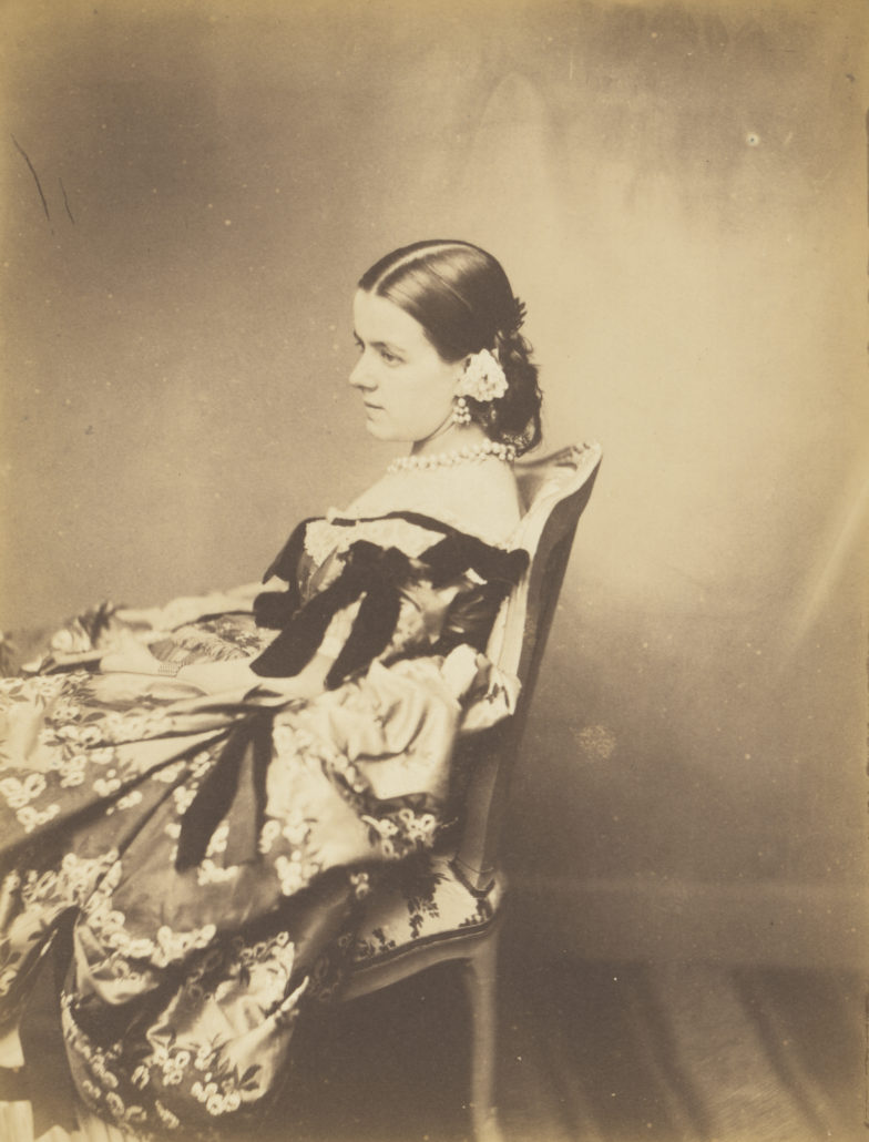 Young Lady, ca. 1850s - costume cocktail