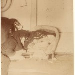 mourning the dog  ~  1875-80s