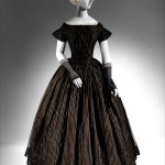 mourning dress  ~  ca 1848