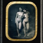 two standing female nudes  ~  ca. 1850s