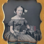 18-year-old Elizabeth Burge Schultz, 1858