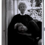 Stella Tennant, her son Marcel & the Dowager Duchess of Devonshire ~ 2010