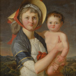Sophie Madeleine Dalmas & daughter ~ ca. 1793-95