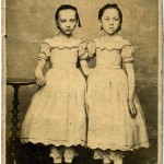 Danish Twin Girls ~ 1860s