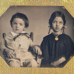 brother and sister ~ ca. 1843-44
