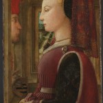 Portrait of a Woman with a Man at a Casement ~ ca. 1440