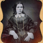 pensive young lady ~ 1850s