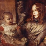 Mrs Elizabeth Young Mitchell & her Baby ~ 1851