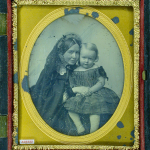 smiling mother & child, ca. 1858