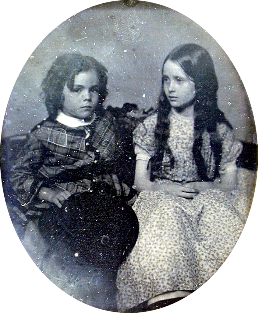 The Clark Sisters, ca. 1850 - costume cocktail