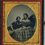Two Young Ladies on the Settee, 1850s