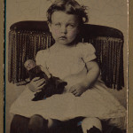 Girl with Doll ~ date unknown
