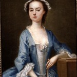 Woman in Blue ~ 1740s