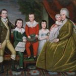 Mrs. Noah Smith and Her Children, 1798