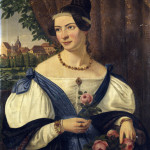 Lady with Roses, 1834