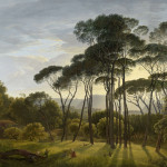 Roman Landscape with Umbrella Pines, 1807