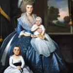Mrs. Benjamin Tallmadge and son Henry Floyd and daughter Maria Jones, 1790