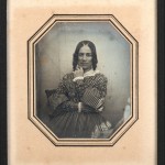 Lady with Checkered Dress, 1840s