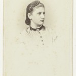 Young Lady with rosette Hairband, ca. 1865