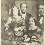 Euphrosine Asser-Oppenheim with brothers and sister Elisa Beer-Oppenheim, 1856