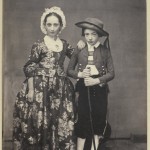 A Girl and Boy in Fancy Dress, 1856