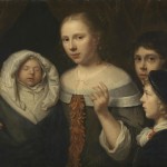 Young Woman with three Children, 1650 – 1677
