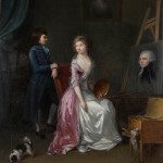 Portrait of an Artist in her Studio , 1790