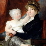 Mrs Benjamin West and son, 1805