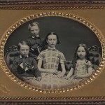 Siblings on a Sofa, ca. 1850s