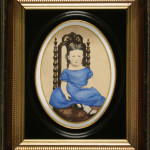Child in Blue Dress, ca. 1855