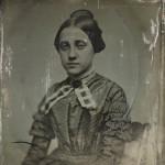 Young Lady in Checkered Dress, ca. 1852