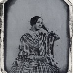Young Lady in Plaid Dress, ca. 1845