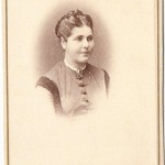 Woman with Braided Bun, 1870s