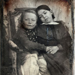 Two Children in tender embrace, 1848
