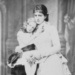 Duchess Maria Josefa in Bavaria & her daughter, ca. 1885