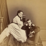 Grand Duchess Maria Nikolaevna and Prince Sergei of Leuchtenberg, ca. 1872