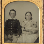 Boy and Girl with Cat, ca. 1855-1860