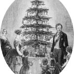 Christmas tree at Windsor Castle, 1848