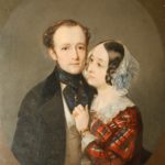 Elise Sheremeteva with husband Theodore Döhler, 1846