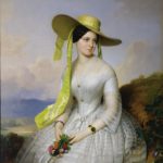 Portrait of a Lady with hat, 1847