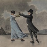 Skating Lovers, ca. 1800