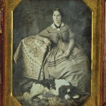 Seated Young Woman and Dog, 1845-1847