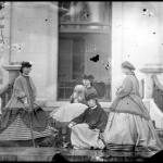 Georgiana, Helen, Louisa & Caroline Dillon, 1863