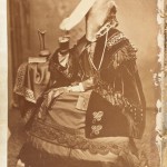Sarah Helen Whitman (fiancé of Edgar Allan Poe) as a medium, ca. 1850s-1870s