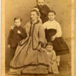 Mother-of-three, 1860s