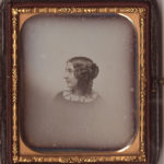 Lady in profile, ca. 1850s