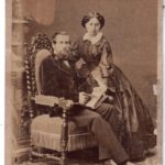 Ludwig Angerer and his wife, ca. 1860s