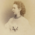 Grand Duchess Alexandra Iosifovna with diamond necklace, ca. 1865