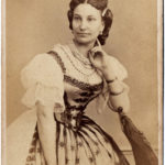 Lady with apron, ca. 1860-1862